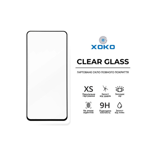 Стекло защитное XoKo Full Cover Ultra-Thin iPhone 14 Plus Black 2 pcs (XK-FCU-AP-IP14PL) – XoKo (вид 2)