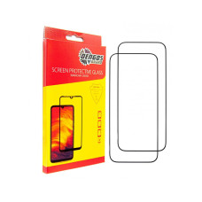 Скло захисне Dengos iPhone 17 Pro Black 2 pcs (DG-TG2P-84)