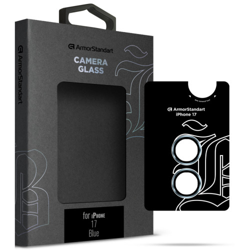 Стекло защитное Armorstandart for Camera Supreme BI Apple iPhone 17 Blue (ARM86445) – Armorstandart