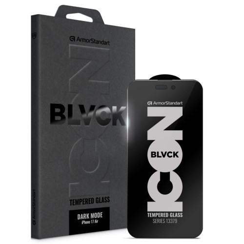 Стекло защитное Armorstandart Dark Mode BI Apple iPhone 17 Air (ARM86632) – Armorstandart