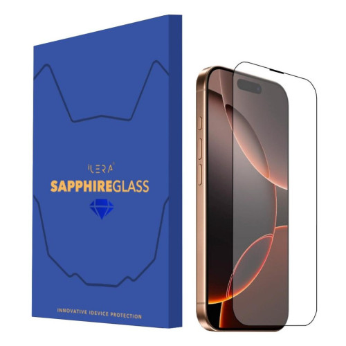 Скло захисне iLera Sapphire Ultra + Glass iPhone 16 Pro Max (ILSPDL16PRMAX) – iLera