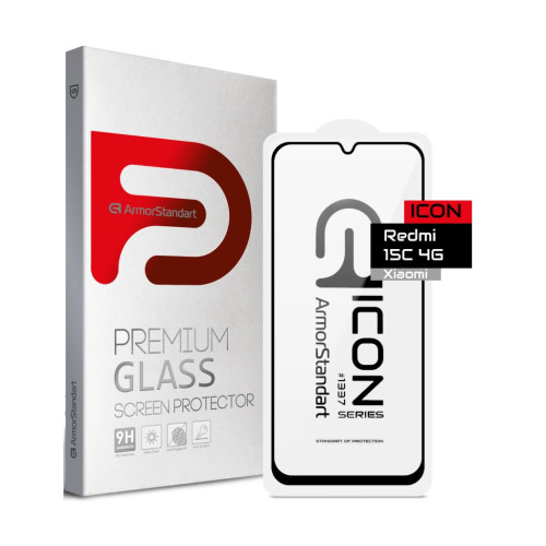 Стекло защитное Armorstandart Icon Xiaomi Redmi 15C 4G (ARM85413) – Armorstandart