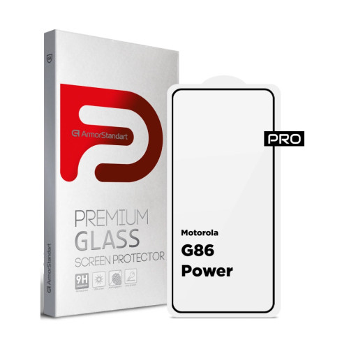 Стекло защитное Armorstandart Pro Motorola G86 Power 5G (ARM86588) – Armorstandart