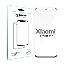 Стекло защитное BeCover Xiaomi Redmi 15C 4G/5G Black (713907)