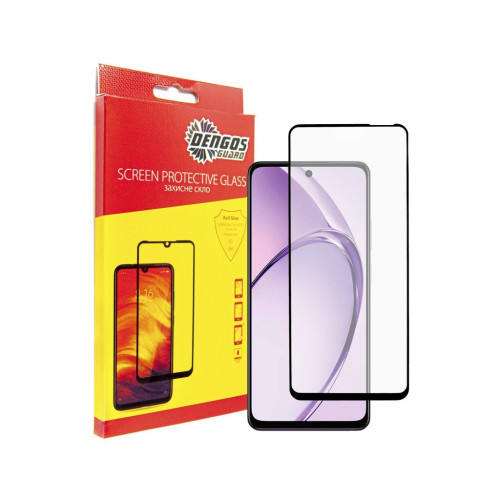 Стекло защитное Dengos Full Glue OPPO A40m Black (TGFG-413) – DENGOS