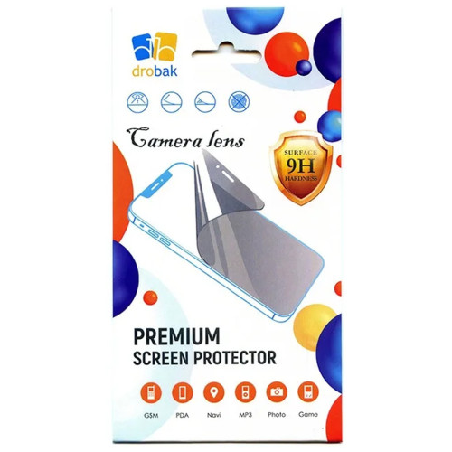 Скло захисне Drobak 3D Apple iPhone 17 Pro Max camera (333366) – Drobak
