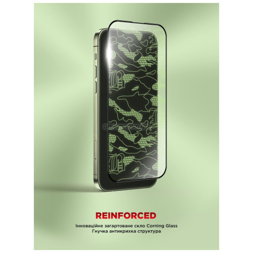 Скло захисне Armorstandart Icon Apple iPhone 17 / 16 Pro Black (ARM79554) – Armorstandart (вид 1)