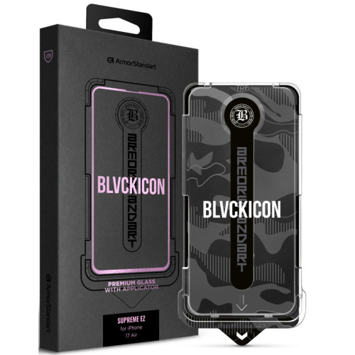 Стекло защитное Armorstandart Icon Supreme EZ iPhone 17 Air Black (ARM86409) – Armorstandart