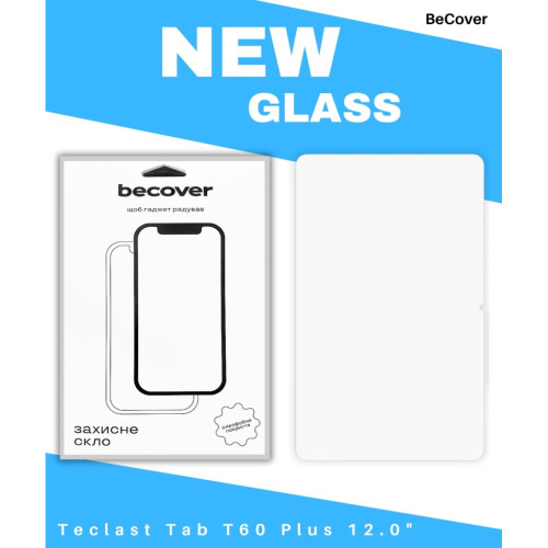 Скло захисне BeCover Teclast Tab T60 Plus 12.0" (714609) – BeCover