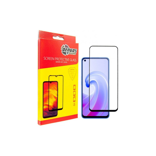 Стекло защитное Dengos Full Glue Oppo A76 (TGFG-222) – DENGOS