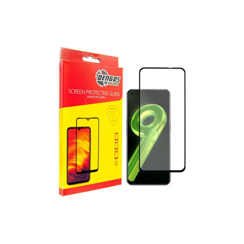 Стекло защитное Dengos Full Glue Realme 9 Pro Plus (TGFG-218) – DENGOS