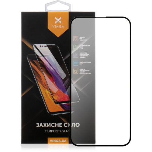 Стекло защитное Vinga Apple iPhone 16E (VGIP16E) – Vinga