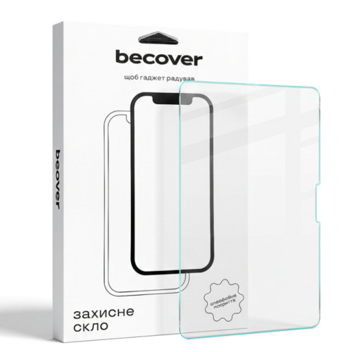 Стекло защитное BeCover 3D Edge Full Cover Apple iPad Pro 11" M5 (2025) (714776) – BeCover