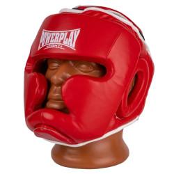 Боксерський шолом PowerPlay 3100 PU Червоний M (PP_3100_M_Red)