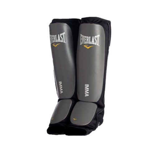 Захист гомілки і стопи Everlast MMA Sparring Shin Guards 854931-70-8 Чорний S/M (009283545420) – Everlast