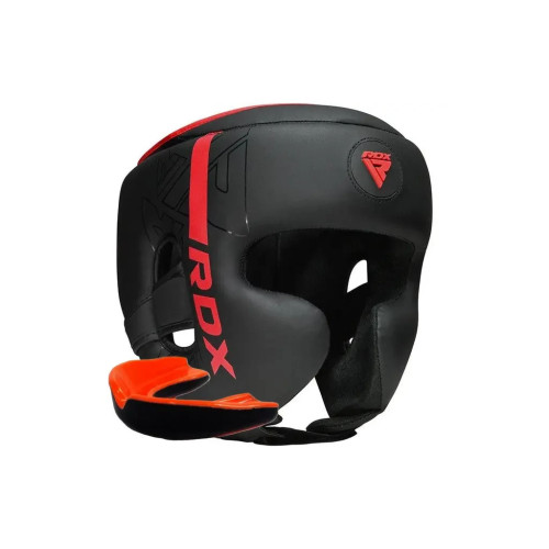 Боксерский шлем RDX F6 KARA Matte Red XL (HGR-F6MR-XL) – RDX