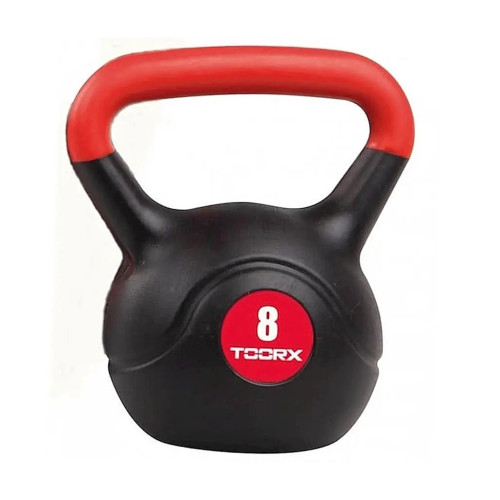 Гиря Toorx PVC 8 кг Black/Orange (KRP-8) (931127) – Toorx