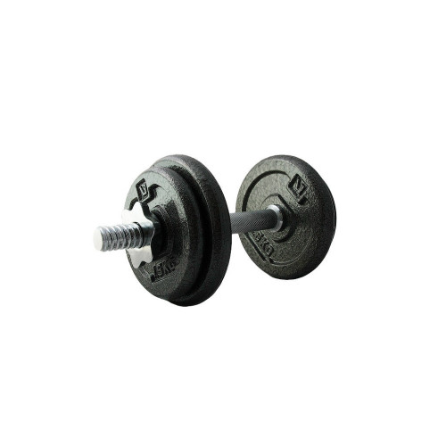 Гантель LiveUp Dumbell Set набірна 10кг 1шт чорна LS2311-10 (2016052500137) – LiveUp