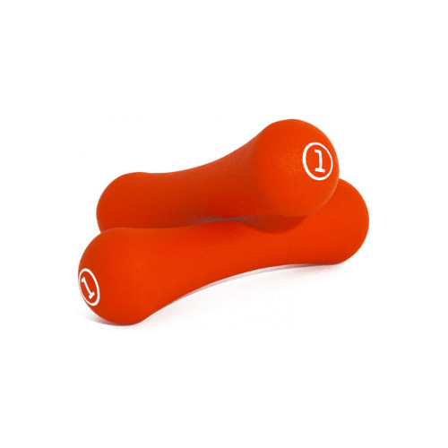Гантельный набор LiveUp Neoprene Dumbbell неопрен червоний 2х1кг LS2002-B1 (6951376138177) – LiveUp
