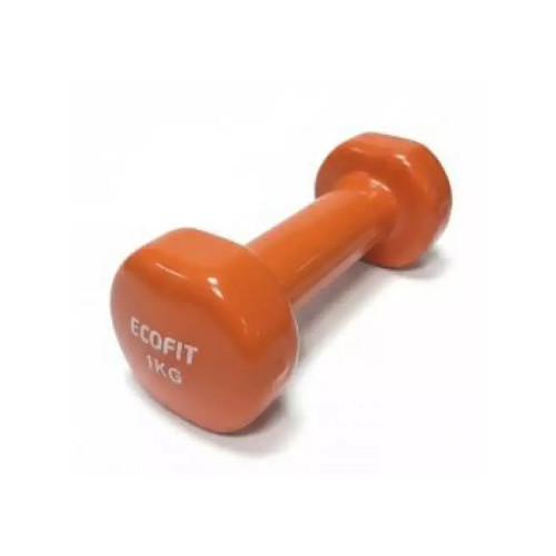 Гантель Ecofit MD2025 з вініловим покриттям 1 кг (K00026984) – EcoFit