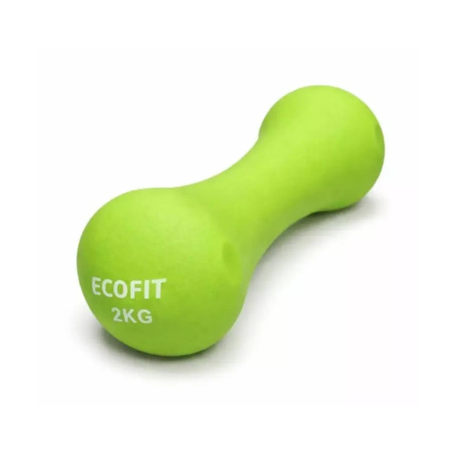 Гантель Ecofit MD2026 з неопреновим покриттям 2 кг (K00026991) – EcoFit