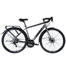 Велосипед Dorozhnik Advent DD 28" 19.5" AL 2024 Сірий металік (OPS-D-28-417)