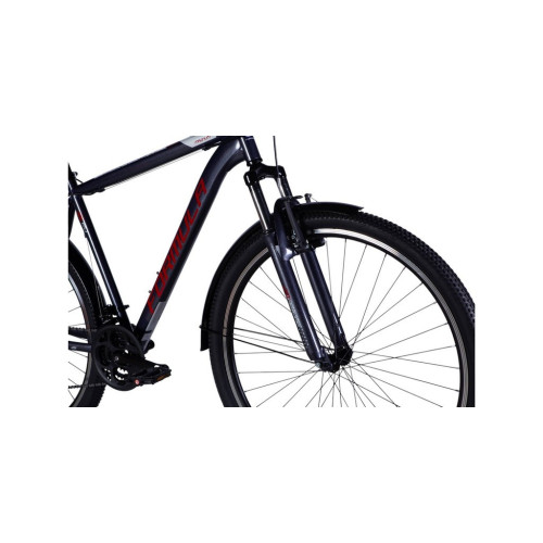 Велосипед Formula 28" MAGNUM DD рама-20,5" ST 2025 темно-сріблястий з червоним (OPS-FR-28-039) – Formula (вид 2)