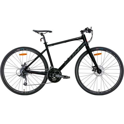 Велосипед Leon 28" HD-80 DD рама-21" 2022 Black/Grey (OPS-LN-28-022) – Leon