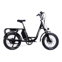 Електровелосипед Dorozhnik 20" eADAMANT HDD 18,5" 48B 17.5А*г 750Вт чорний 2025 (ELB-D-20-064)