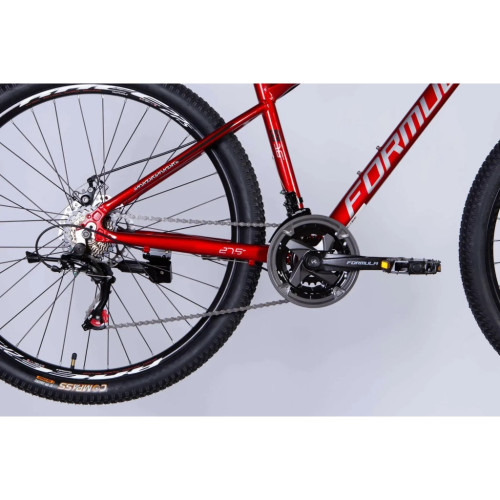 Велосипед Formula 27,5" ZEPHYR 2.0 DD рама-19" AL 2025 червоний (OPS-FR-27,5-014) – Formula (вид 1)