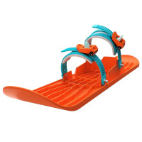 Санки Plastkon OneFoot Miniski Монолыжа оранжевая (49653)