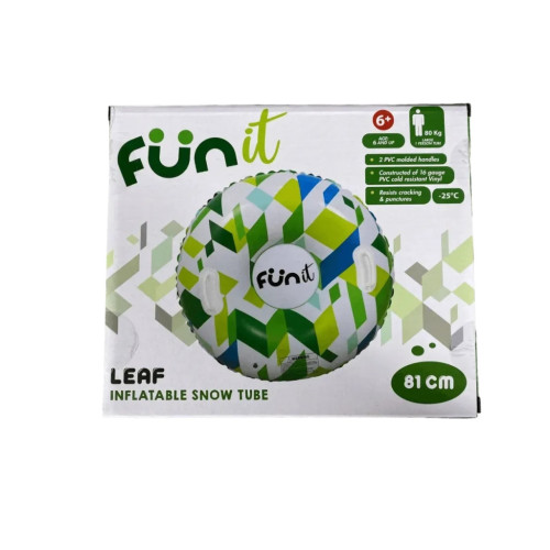 Санки Bottari LEAF Тюбінг 81 см зелений (72003-IS) – BOTTARI (вид 2)