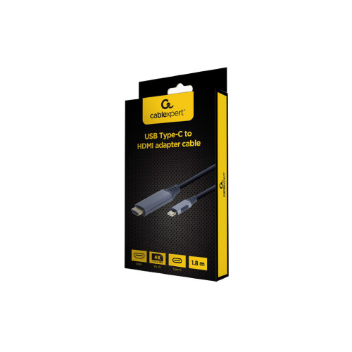 Кабель мультимедійний USB-C to HDMI 1.8m 4K 60Hz Cablexpert (CC-USB3C-HDMI-01-6) – Cablexpert (вид 2)