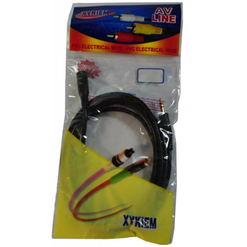Кабель мультимедійний Jack 3.5mm папа/Jack 3.5mm мама Atcom (16848) – Atcom