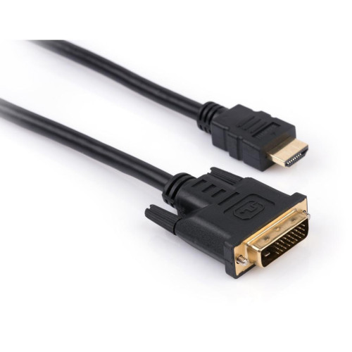 Кабель мультимедійний HDMI to DVI 24+1 3.0m Vinga (VCPHDMIDVI3) – Vinga