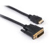 Кабель мультимедійний HDMI to DVI 24+1 3.0m Vinga (VCPHDMIDVI3) – Vinga