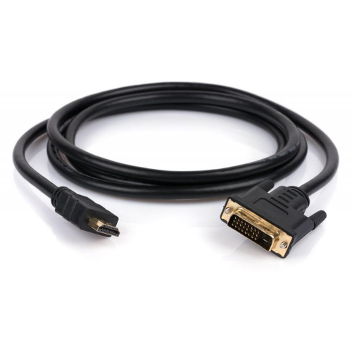 Кабель мультимедійний HDMI to DVI 24+1 3.0m Vinga (VCPHDMIDVI3) – Vinga (вид 1)