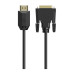 Кабель мультимедийный HDMI to DVI 3.0m 24M 4K60HZ HP (DHC-HD05-03M) – HP