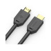 Кабель мультимедійний HDMI to HDMI 2.0m V2.0 4K60Hz HP (DHC-HD01-02M) – HP (вид 1)
