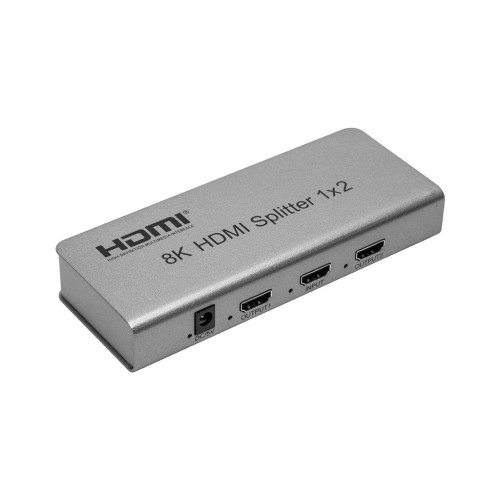 Разветвитель PowerPlant HDMI 8K 1x2 (CA914197) – PowerPlant