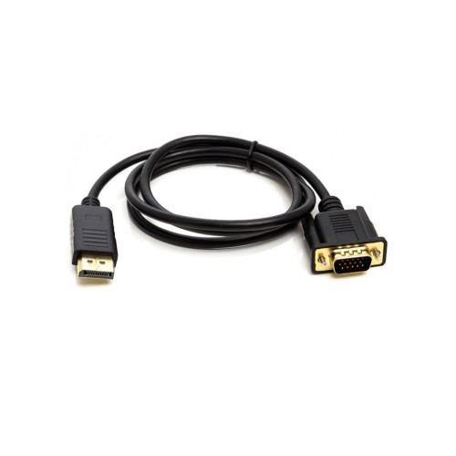 Кабель мультимедийный DisplayPort (M) ещ VGA (M) 1.0m PowerPlant (CA911882) – PowerPlant