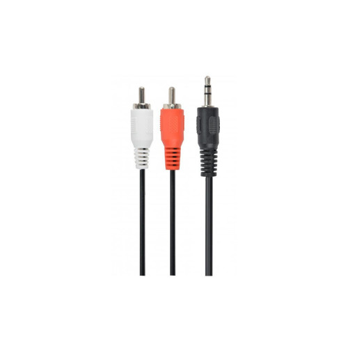 Кабель мультимедийный Jack 3.5mm папа/2RCA папа Cablexpert (CCA-458) – Cablexpert
