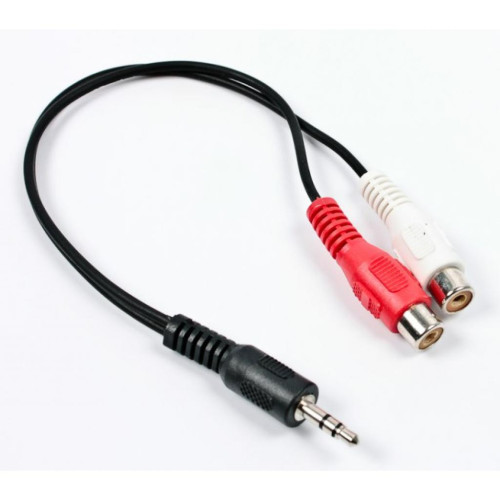 Кабель мультимедийный Jack 3.5mm папа/2RCA мама Cablexpert (CCA-406) – Cablexpert
