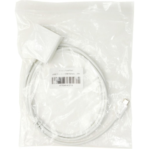Кабель мультимедійний USB Type-C to HDMI F 1.8m PowerPlant (KD00AS1271) – PowerPlant (вид 3)