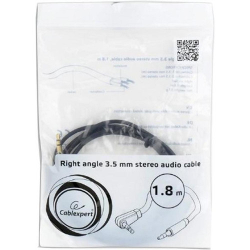 Кабель мультимедійний Jack 3.5mm male/Jack 3.5mm male 1.8m Cablexpert (CCAP-444L-6) – Cablexpert (вид 3)