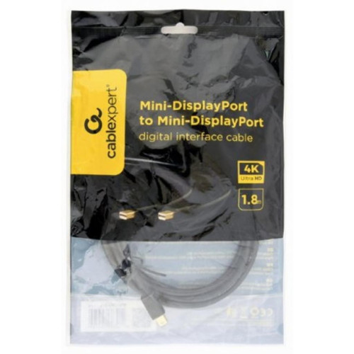 Кабель мультимедийный miniDisplayPort to miniDisplayPort 1.8m Cablexpert (CCP-mDPmDP2-6) – Cablexpert (вид 1)