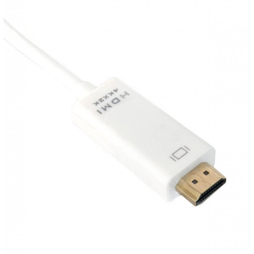Кабель мультимедійний Display Port to HDMI 2.0m 30AVG 4Kx2K Extradigital (KBH1747) – EXTRADIGITAL (вид 2)