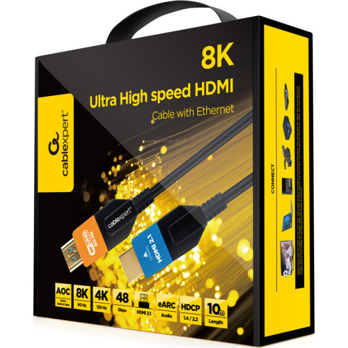 Кабель мультимедійний HDMI to HDMI 5.0m V.2.1 8K 60Hz/4K 120Hz Optic (AOC) Cablexpert (CC-HDMI8K-AOC-5M) – Cablexpert (вид 2)