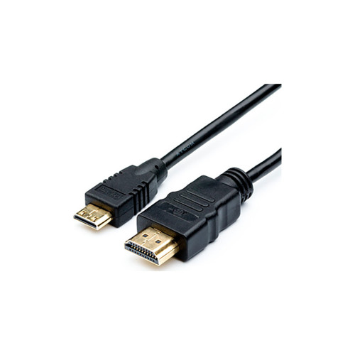 Кабель мультимедійний HDMI A to HDMI C (mini), 1.0m Atcom (11501) – Atcom