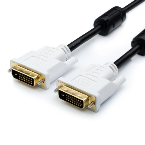 Кабель мультимедійний DVI to DVI 24+1pin, 1.8m Atcom (8057) – Atcom